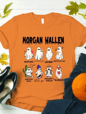 Halloween Morgan Wallen Shirt Cute Halloween Ghost Shirt Morgan Wallen Ghost Shirt Wallen Halloween Shirt Halloween Ghost Sweatshirt revetee 2