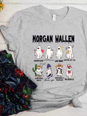 Halloween Morgan Wallen Shirt Cute Halloween Ghost Shirt Morgan Wallen Ghost Shirt Wallen Halloween Shirt Halloween Ghost Sweatshirt revetee 3