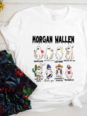 Halloween Morgan Wallen Shirt Cute Halloween Ghost Shirt Morgan Wallen Ghost Shirt Wallen Halloween Shirt Halloween Ghost Sweatshirt revetee 5