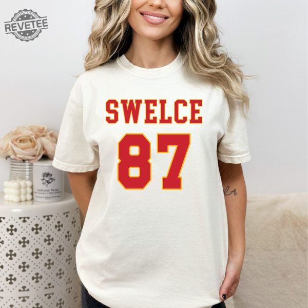 Swelce Shirt Funny Ts Inspired Shirt Football Shirt Kc Football Shirt Taylors Boyfriend revetee 1