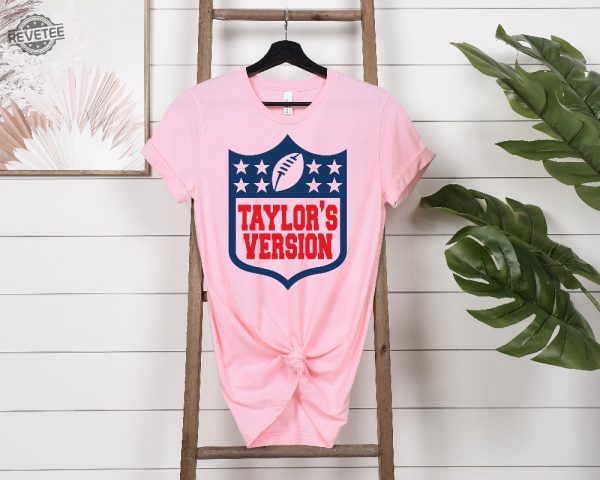 Nfl Taylors Version Shirt Football Swiftie Eras Tour Shirt Taylor And Travis Swift Merch Nfl Eras Taylor Swift Version Football revetee 2 1