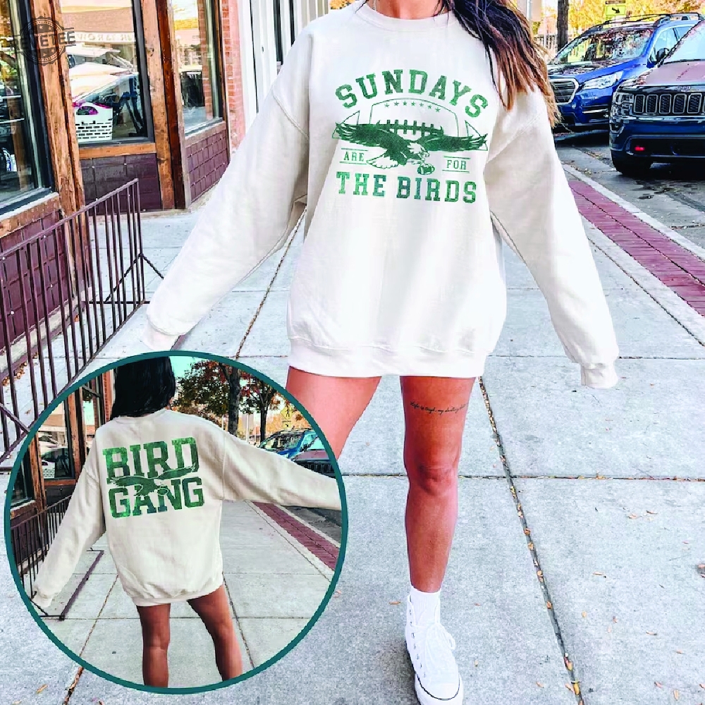 Sundays Are for The Birds Vintage Crewneck Natural / L