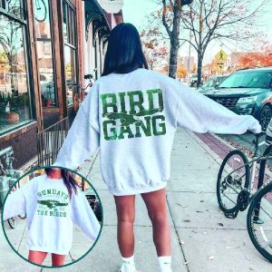 Philadelphia Eagles Sweatshirt Tshirt Hoodie Mens Womens Double Sided Nfl  Football Eagles T Shirt Front And Back Sundays Are For The Birds Bird Gang  Shirts - Laughinks