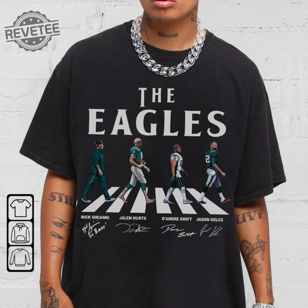 Eagles Abbey Road Signatures Shirt
