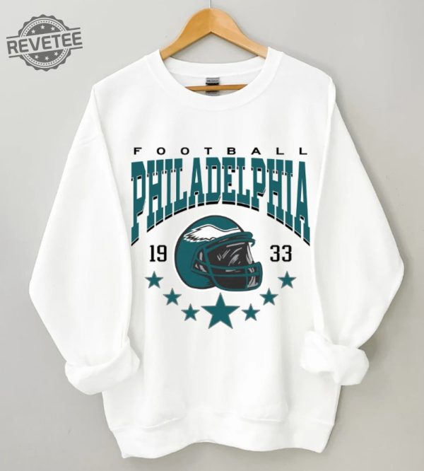 Philadelphia Football Sweatshirt Vintage Style Philadelphia 