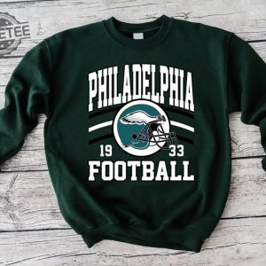 Philadelphia Eagle Football Shirt Sweatshirt Retro NFL Philly Football T-Shirt  Philadelphia Eagles Hoodie For Men Women - Trendingnowe