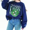 Philadelphia Football Crewneck Unisex Sweatshirt Tshirt Retro 90S Philadelphia Pennsylvania Shirt Eagles Football Tshirt Go Birds Tee revetee 1