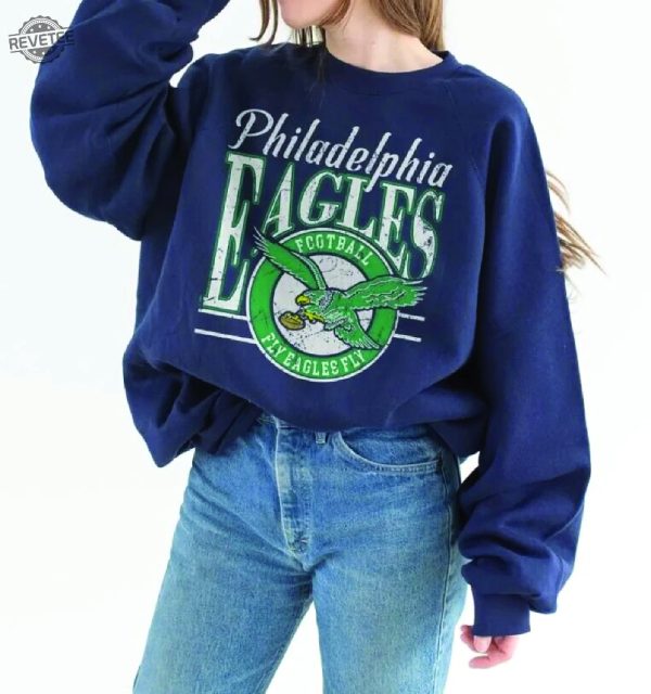 Philadelphia Football Sweatshirt Philadelphia Eagles Youth Shirt  Philadelphia Eagles Shirt Near Me Philadelphia Eagles Shirts Eagles Vintage  T Shirt Vintage Eagles Shirt New - Revetee