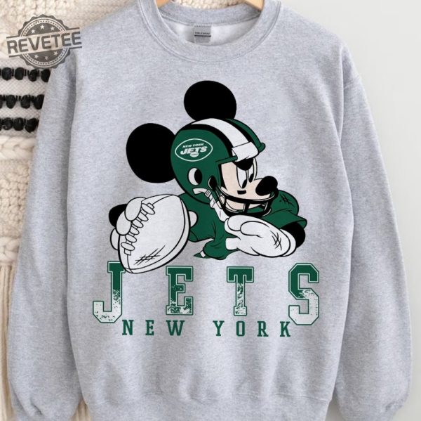 Customized Football Team Sweatshirt Choose Nfl Football Teams Inspired Mickey Mouse Shirt Game Day Shirt Football Season Shirt revetee 2