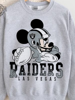 Customized Football Team Sweatshirt Choose Nfl Football Teams Inspired Mickey Mouse Shirt Game Day Shirt Football Season Shirt revetee 3