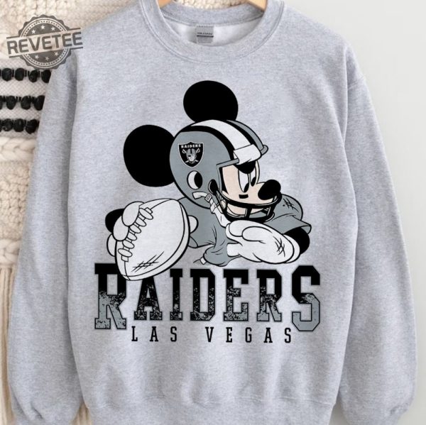 Customized Football Team Sweatshirt Choose Nfl Football Teams Inspired Mickey Mouse Shirt Game Day Shirt Football Season Shirt revetee 3