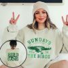 Philadelphia Football Sweatshirt Philadelphia Eagles Sweatshirt Sundays Are For The Birds Philadelphia Eagles Shirt Bird Gang Football Sunday Hooddie revetee 1