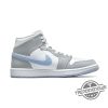 Air Jordan 1 Mid Wmns Wolf Grey Aluminum trendingnowe 2
