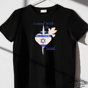 I Stand With Israel Shirt Stop War Shirt Israel Flag Tee Israel USA Flags Sweatshirt Israel Shirt Israel Flags Shirt Pray for Israel Shirt trendingnowe.com 3