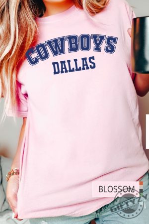 Cowboys Football Shirt Football Season Sweatshirt Dallas Gameday Tshirt Gift For Her Dallas Hoodie Dallas Football Shirt giftyzy 3