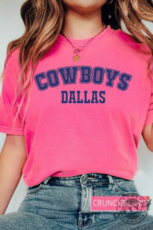 Cowboys Football Shirt Football Season Sweatshirt Dallas Gameday Tshirt Gift For Her Dallas Hoodie Dallas Football Shirt giftyzy 5