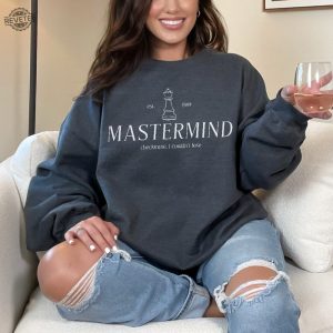 Midnights Era Crewneck Mastermind Lyrics Taylor Sweatshirt Midnights Album Merch Gift For Swift Fan Eras Tour Crewneck Gift For Her revetee 2