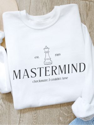 Midnights Era Crewneck Mastermind Lyrics Taylor Sweatshirt Midnights Album Merch Gift For Swift Fan Eras Tour Crewneck Gift For Her revetee 4