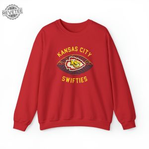 Kansas City Swifties Taylor Swift Sweater Vintage Kelce Taylorswift Oversized Sweater Cute Taylor Swift Travis Kelce Sweater Swift Kelce revetee 2