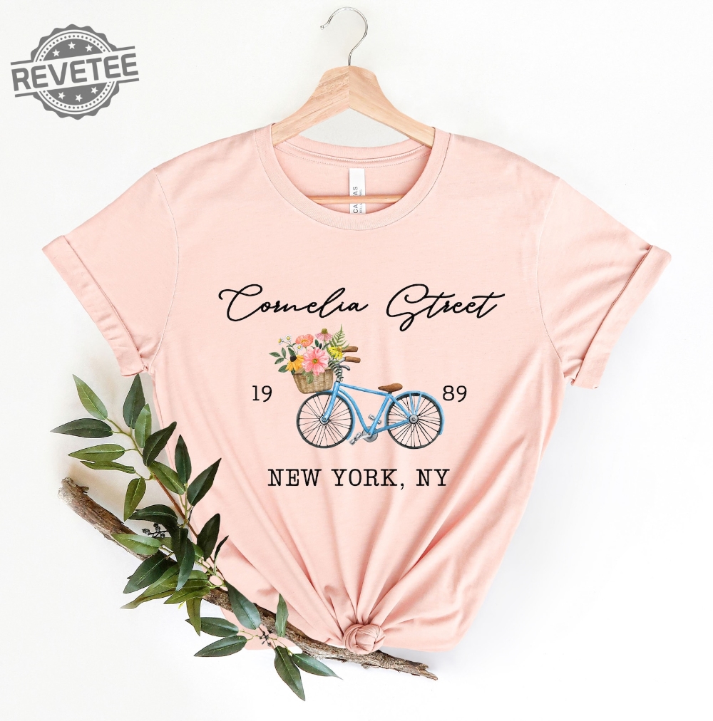 Cornelia Street Sweatshirt Cornelia Street Shirt Bike Floral Sweater New York Vintage Shirt New York Sweater Nyc Shirt