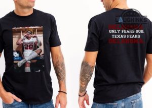 danny stutsman shirt sweatshirt hoodie double sided university of oklahoma sooners football shirts oklahoma only fears god texas fears oklahoma tshirt laughinks 1 1