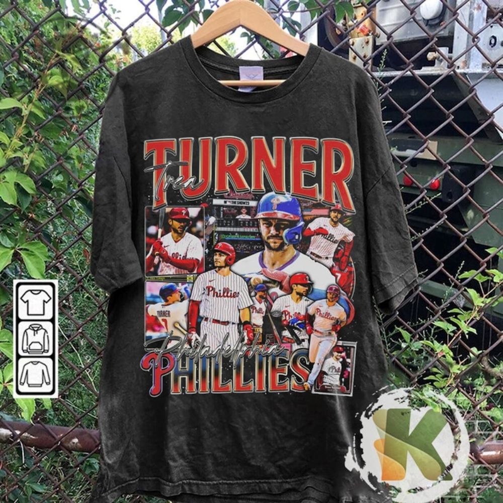 Trea Turner T Shirt Sweatshirt Hoodie Mens Womens Vintage Bootleg