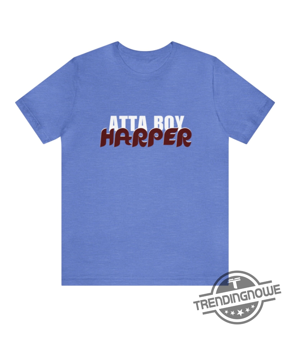 Men's Nike Bryce Harper Red Philadelphia Phillies Name & Number T-Shirt