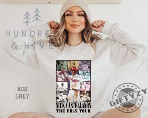 Nick Castellanos The Eras Tour Shirt Vintage Phillies Sweatshirt Baseball Jersey Fan Gifts Hoodie Nick Castellanos Tshirt Trendy Shirt giftyzy 5