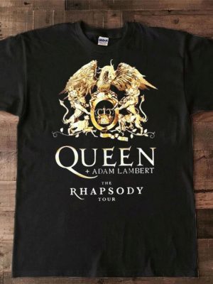 Queen Adam Lambert The Rhapsody Tour 2023 Tshirt Queen Rock Band Tour 2023 Tshirt Queen Band Tshirt Adam Lambert Tour 2023 Shirt revetee 3