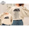Arctic Monkeys 2023 North America Tour Dates Sweatshirt Arctic Music Lyrics Tshirt Music Concert Tee Arctic Monkeys Merch Gift For Fan revetee 1