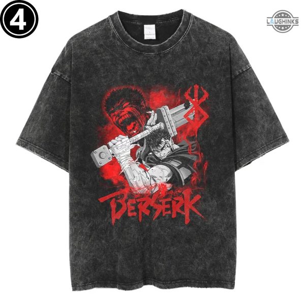 berserk shirt sweatshirt hoodie mens womens berserk anime vintage t shirt berserk merch manga berserker shirts gluttony berserk gym tshirt laughinks 5