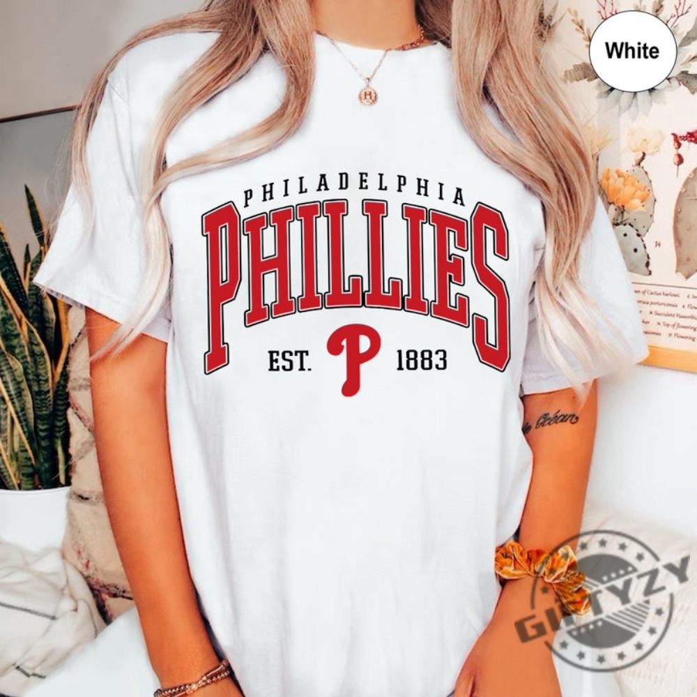 Philadelphia Phillies Kyle Schwarber Tshirt Gift For MLB Fans