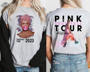 Pnk Summer Carnival 2023 Trustfall Album Tee Pink Singer Tour Music Festival Shirt Concert Apparel Tour Shirt Pink Music Clothing revetee 4