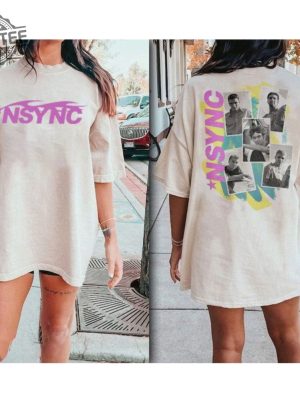 Retro Nsync 1999 Tour Sweatshirt Nsync Band Merch Tshirt In My Nsync Reunion Era Music Concert Shirt Nsync Album Tee Gift For Fan revetee 2