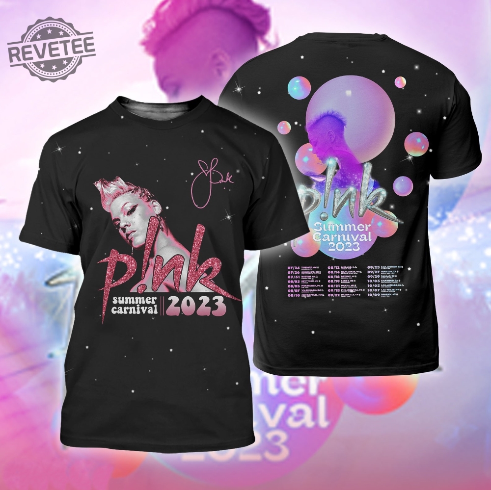 Pnk Summer Carnival 2023 Trustfall Album Tee Pink Singer Tour Music Festival Shirt Concert Apparel Tour Shirt Pink Music Clothing