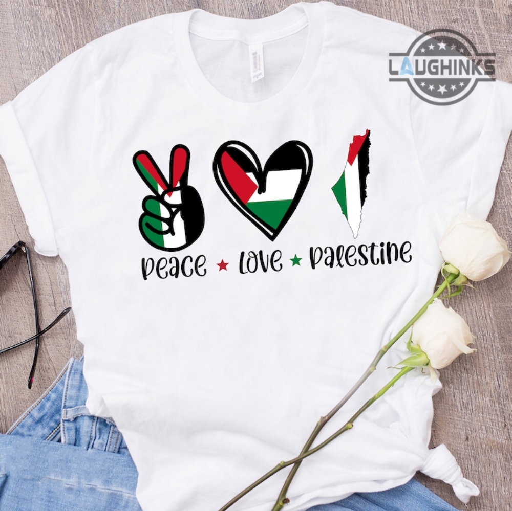 Peace Love Philadelphia Eagles T-Shirt For Women - Personalized