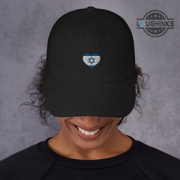 israel world baseball classic hat embroidered team isreal baseball hat i stand with isreal support isreal flag david star love isreal dad hat pray for isreal war laughinks 2