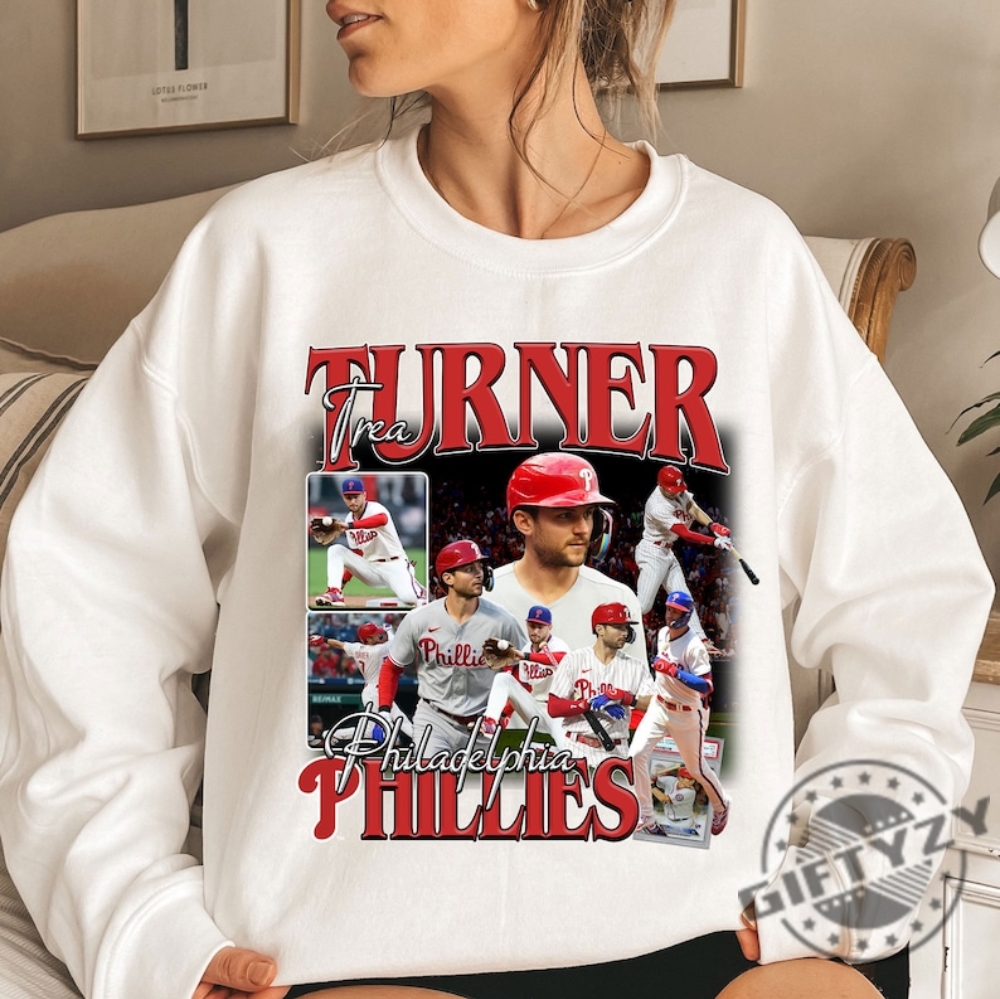 Trea Turner T Shirt Sweatshirt Hoodie Mens Womens Vintage Bootleg