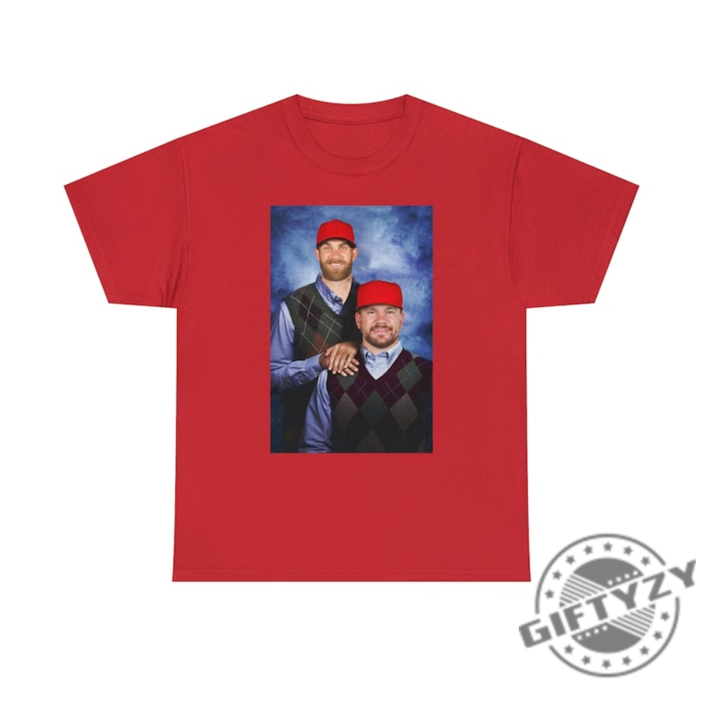 Kyle Schwarber Bryce Harper Philadelphia Phillies Funny Shirt