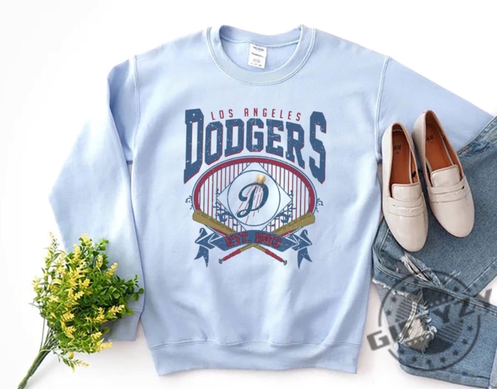 Funny Los Angeles Dodgers Hoodies - Pullover Blue Hoodie