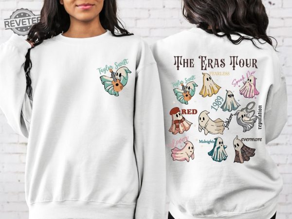 The Eras Tour Ghost Sweatshirts Halloween Eras Tour Hoodies In My Horror Eras Sweatshirt Halloween Party Sweater Taylor Halloween Unique revetee 4