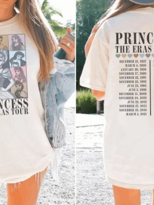 Princess Eras Tour Shirt Disney Princess Tour Disney Princess Characters Shirt Disney Girl Trip Shirt Disneyworld Shirt Eras Tour Shirt Unique revetee 3