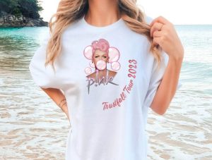 Pink Trustfall Tour Trustfall Album Tee Pink Singer Tour Music Festival Shirt Concert Apparel Tour Tshirt Pink Music New revetee 3