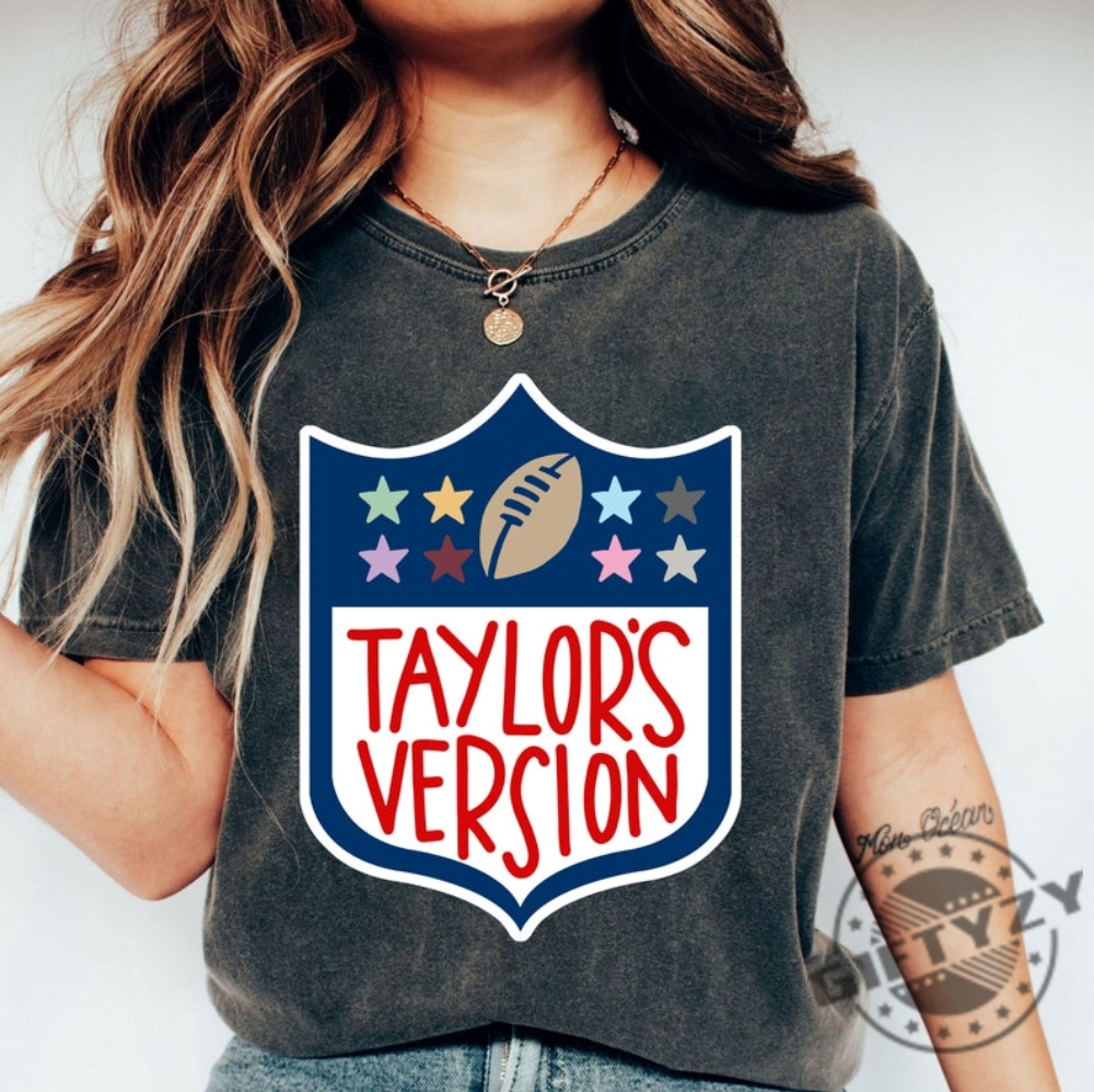 Nfl Tays Version Football Shirt Taylor And Travis Sweatshirt Football Hoodie Funny Tshirt Gameday Sweater Football Hoodie Taylor Shirt