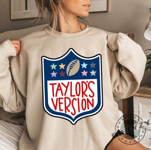 Nfl Tays Version Football Shirt Taylor And Travis Sweatshirt Football Hoodie Funny Tshirt Gameday Sweater Football Hoodie Taylor Shirt giftyzy 4