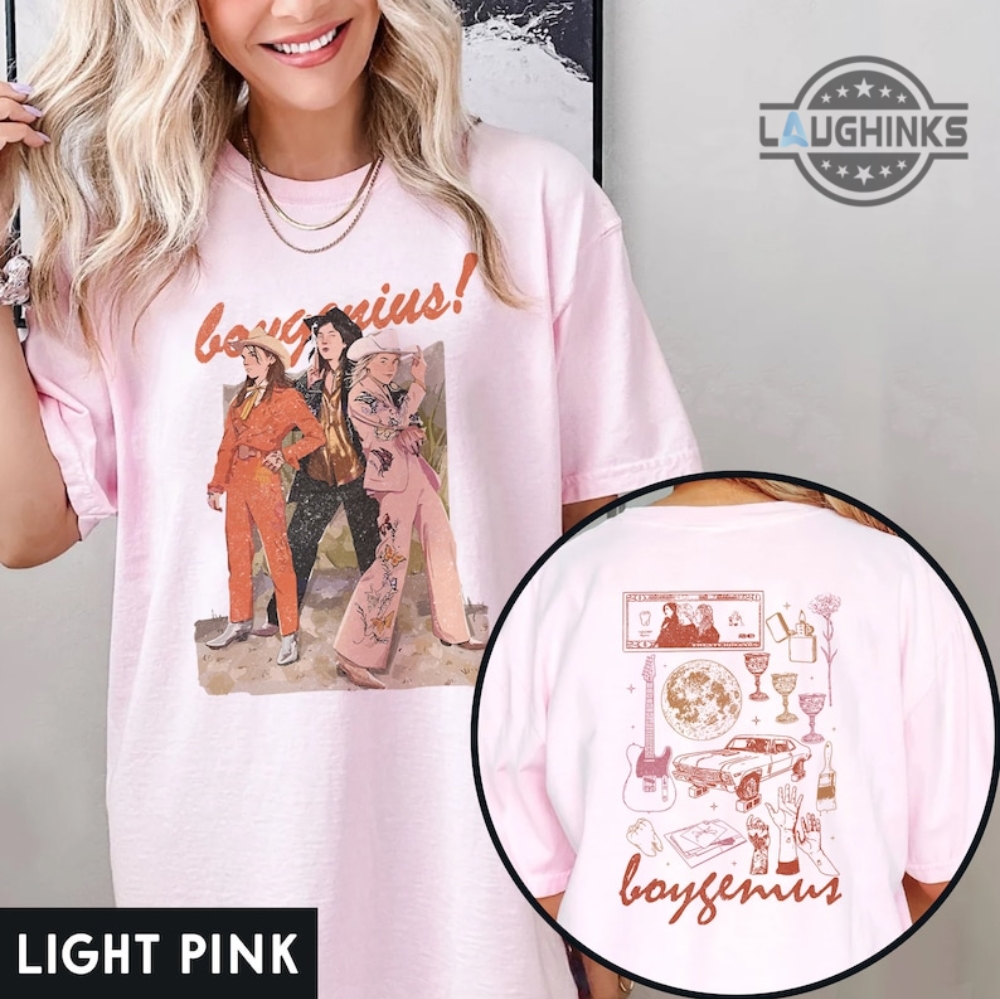 Boygenius Shirt Sweatshirt Hoodie Mens Womens Phoebe Bridgers Julien Baker Lucy Dacus Shirts Vintage Boygenius Indie Rock Tee Boygenius Concert Tour 2023