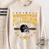 Pittsburgh Football Shirt Vintage Style Pittsburgh Football Crewneck Sweatshirt Football Pittsburgh Hoodie Unisex Trendy Tshirt Football Fan Gifts giftyzy 4