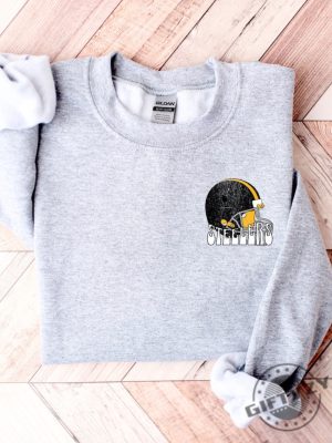 Pittsburgh Steelers Football Shirt Retro Vintage Style Crewneck Sweatshirt Nfl Trendy Pittsburg Steelers Tshirt Women Men Hoodie Steelers Fan Gift giftyzy 7