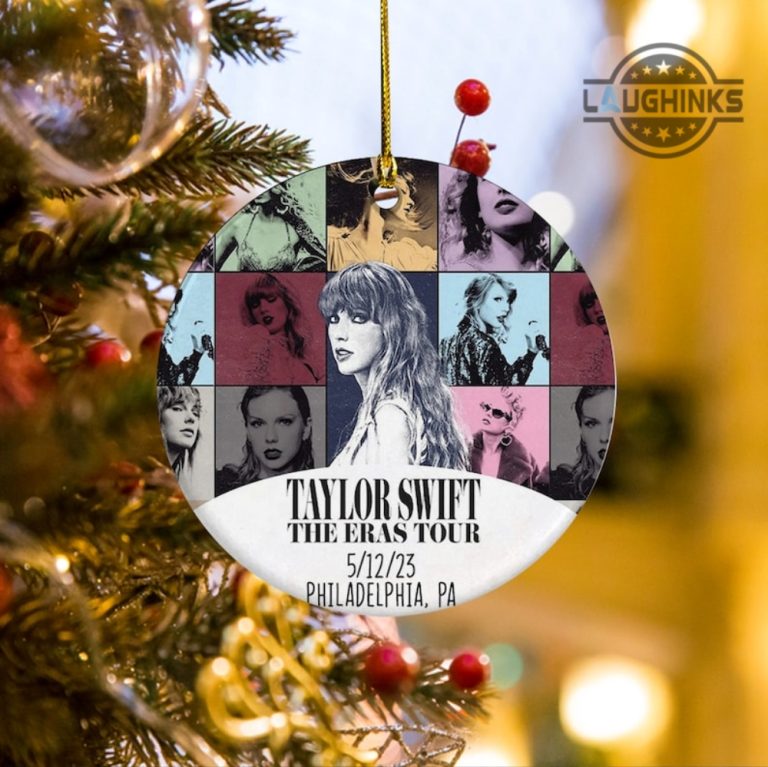 Taylor Swift Eras Ornament Custom Photo Concert Tour 2023 2 Sided ...