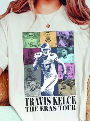 Travis Kelce The Eras Tour Shirt Vintage Travis Kelce T Shirt Football Fan Gifts America Football Sweatshirt Unique revetee 2